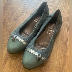 AGL, Green Ballet Flat, 37